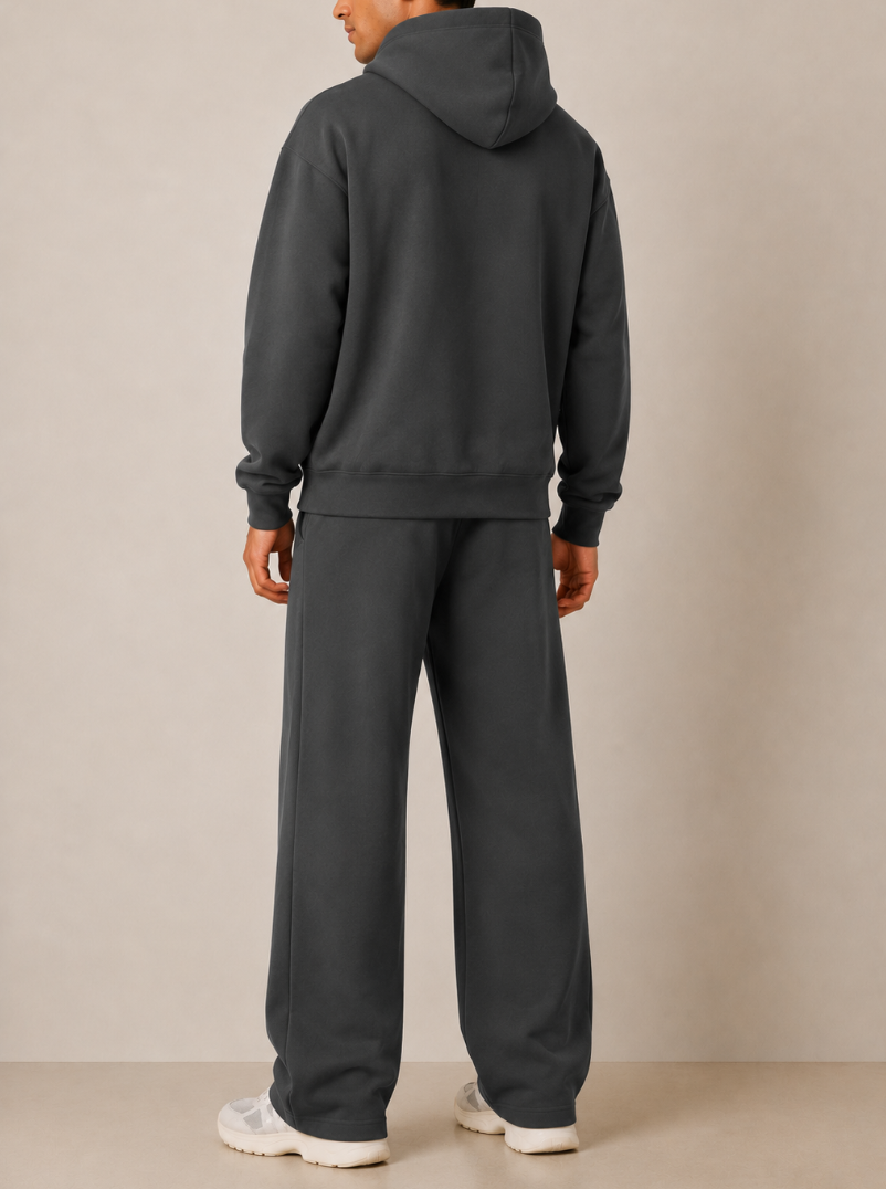 Tall Charcoal Heavyweight Sweat Set