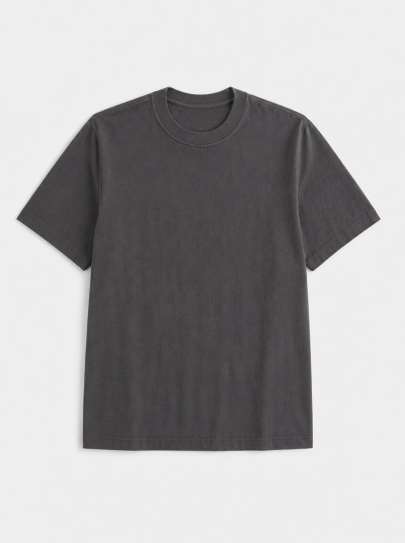 Tall Charcoal Premium Heavyweight Tee