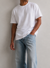 Tall White Premium Heavyweight Tee