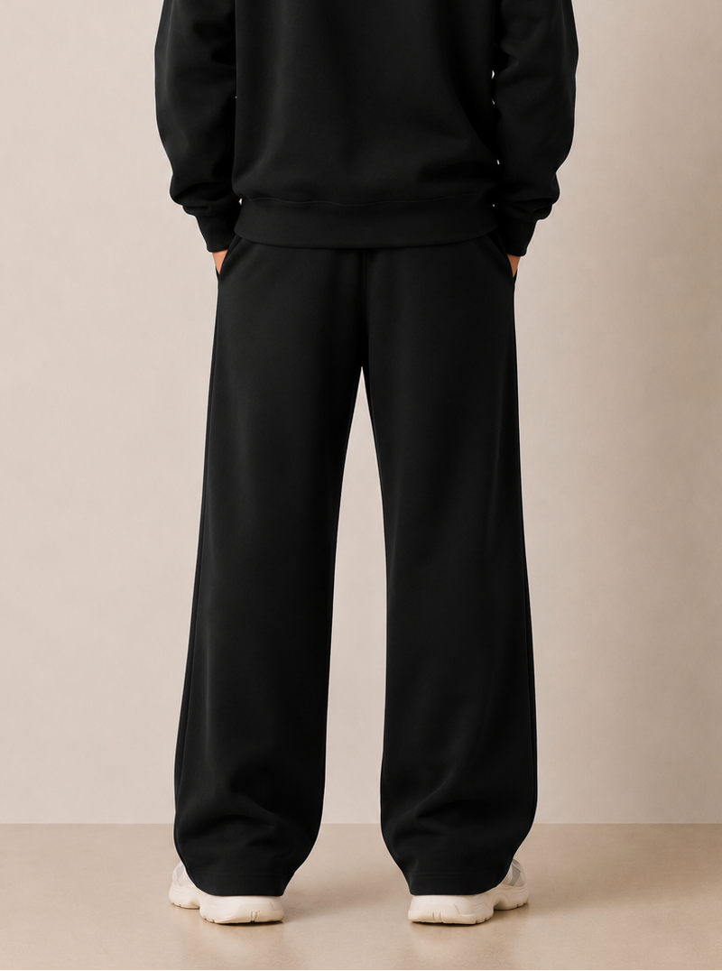 Tall Black Heavyweight Sweats