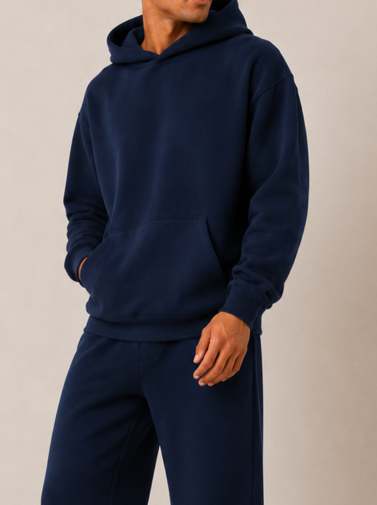Tall Navy Heavyweight Hoodie
