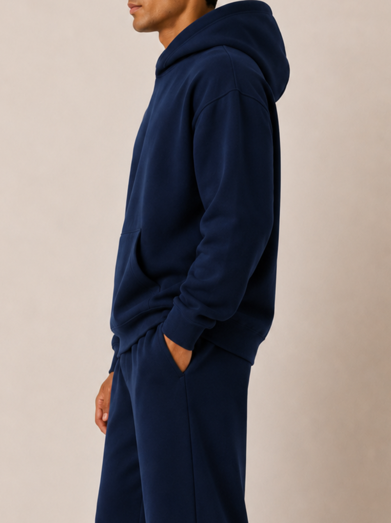 Tall Navy Heavyweight Hoodie