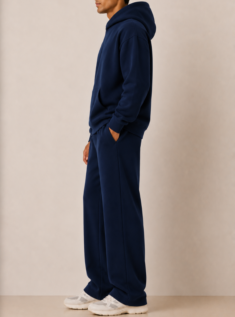 Tall Navy Heavyweight Sweat Set