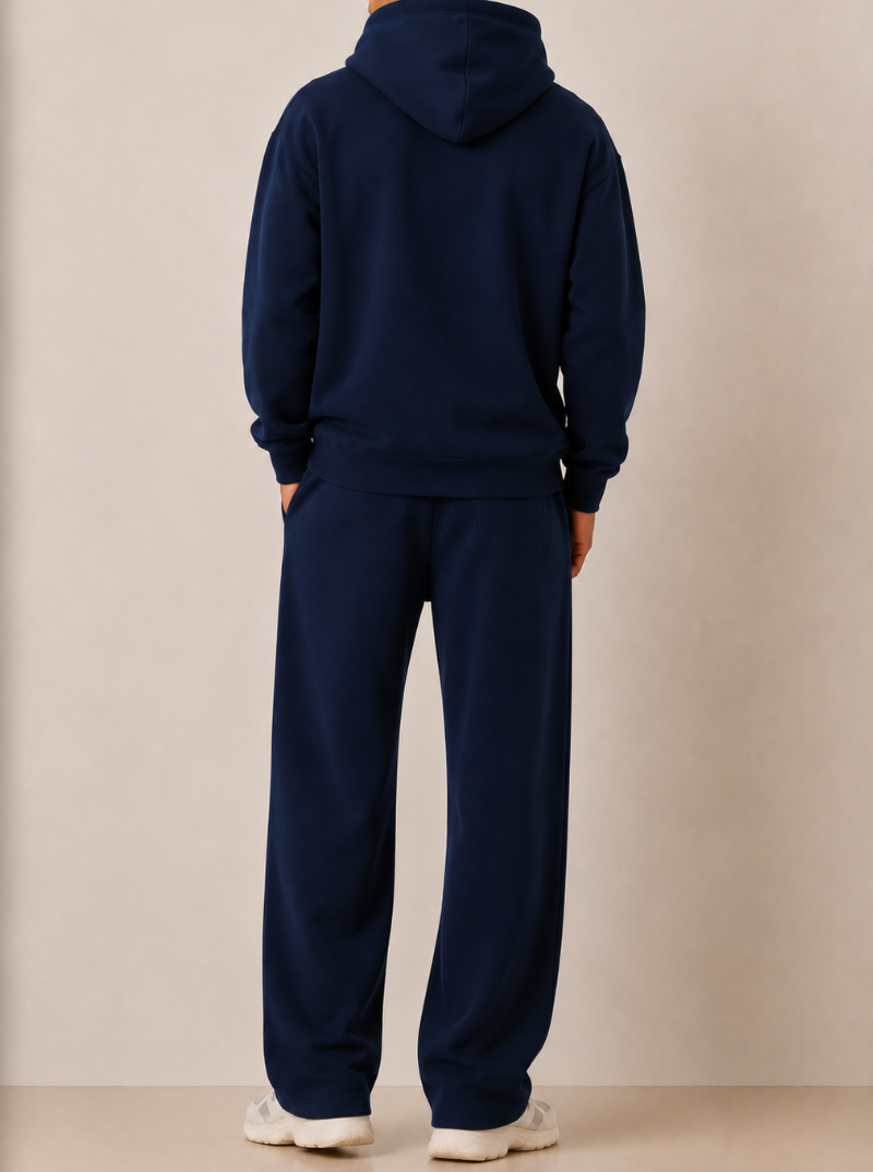 Tall Navy Heavyweight Sweat Set
