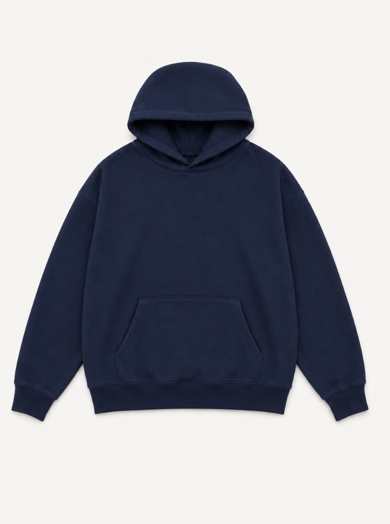 Tall Navy Heavyweight Hoodie