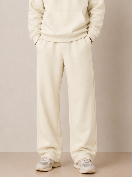 Tall Cream Heavyweight Sweats