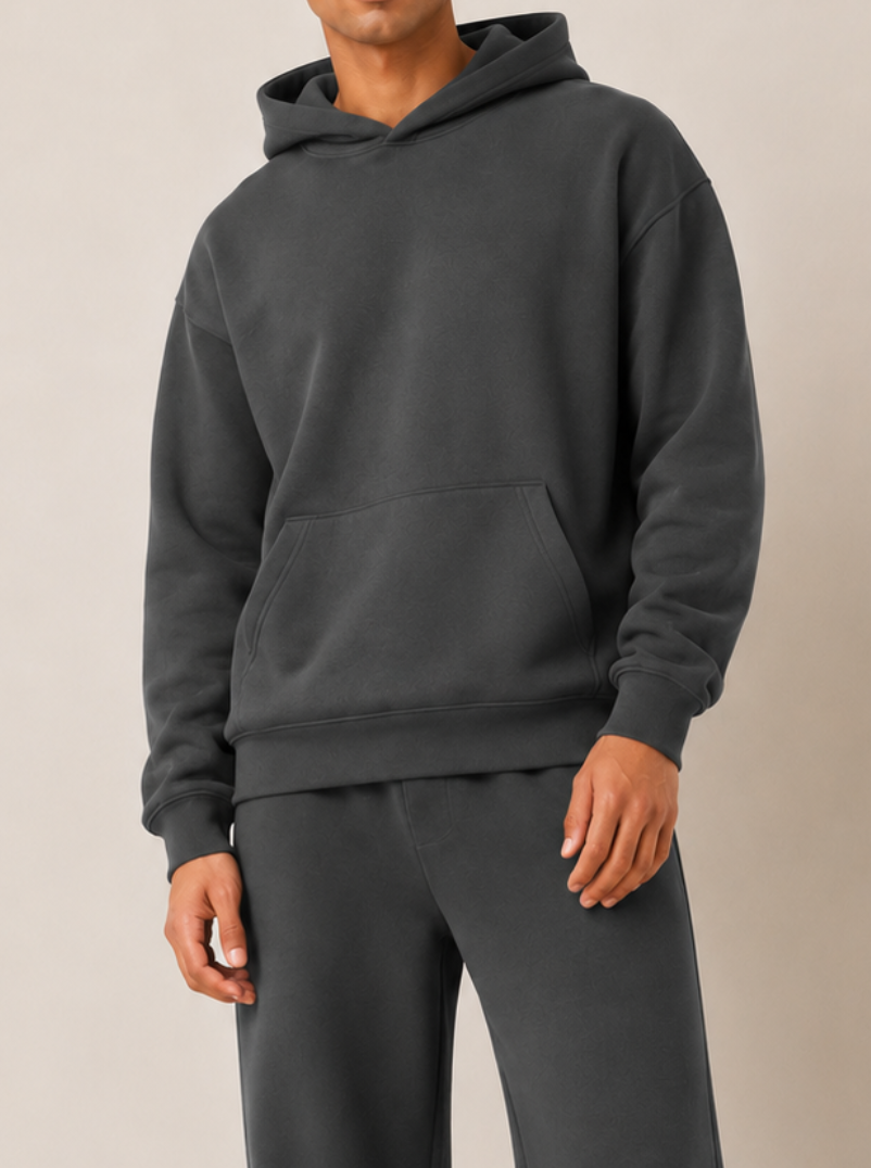 Tall Charcoal Heavyweight Hoodie