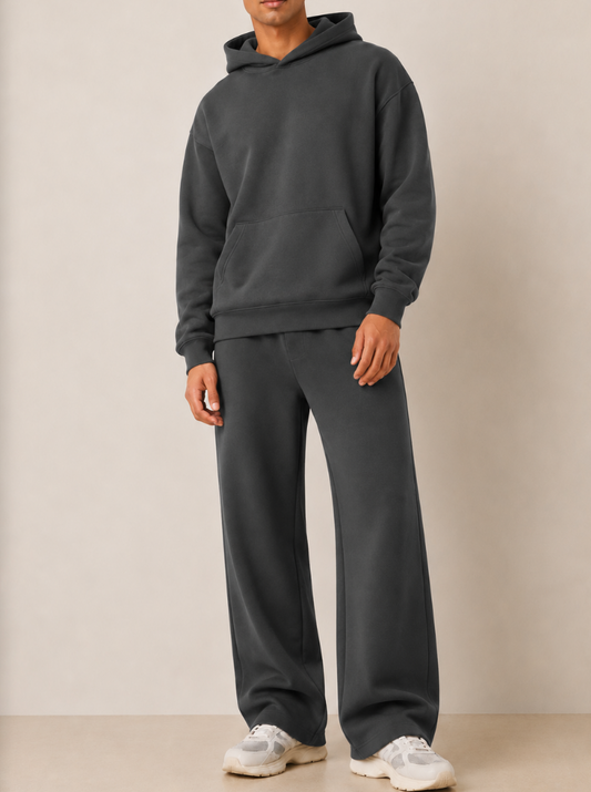 Tall Charcoal Heavyweight Sweat Set
