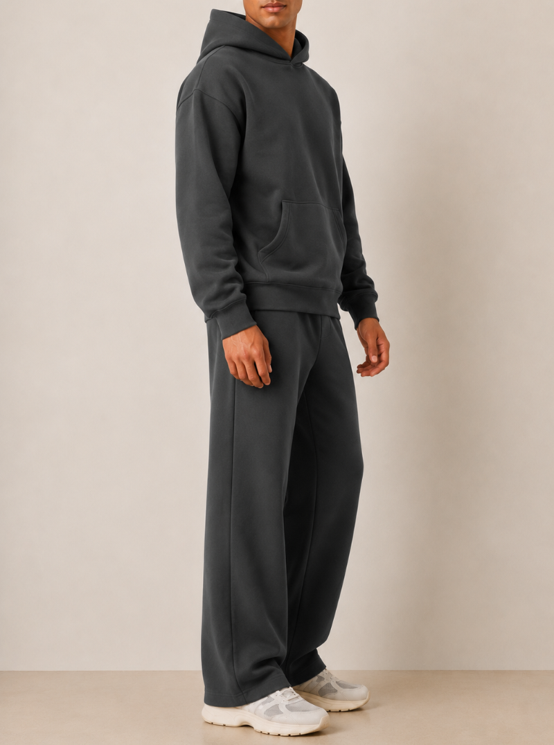 Tall Charcoal Heavyweight Sweat Set