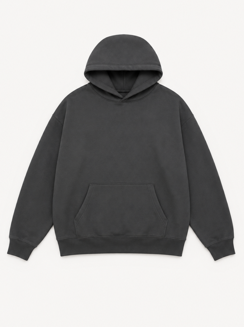 Tall Charcoal Heavyweight Hoodie