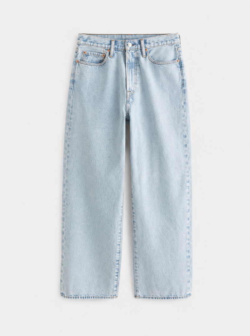 Tall Light Baggy Jeans