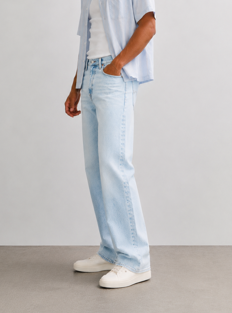 Tall Light Relaxed Straight Jeans