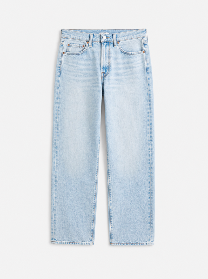 Tall Light Relaxed Straight Jeans
